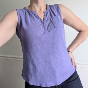 Liz Claiborne Henley Tank